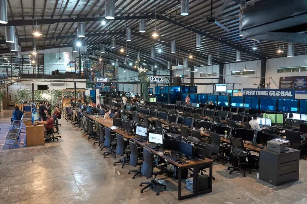 Clark Staff outsourcing office in Clark Freeport Zone, Philippines